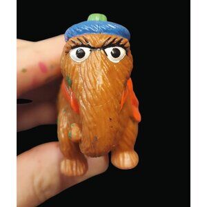 Vintage Applause Sesame Street Snuffleupagus PVC Toy 1101-1